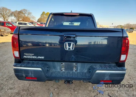 2017 Honda Ridgeline Sport from USA, damaged, VIN 5FPYK2F1XHB002545